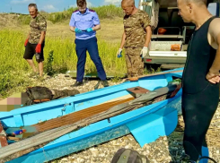 Тело мужчины с восьмиметровой глубины подняли водолазы на левом берегу Волги напротив Камышина