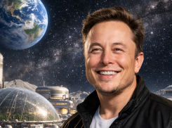 Земля в иллюминаторе: Маск пообещал построить первые города на Луне в течение 10 лет, - «Блокнот - Россия»