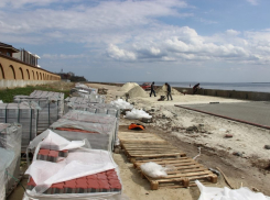 В Камышине завезли материалы для нового этапа реконструкции набережной