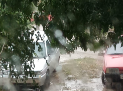 Камышин накрыл грозовой фронт и ливень