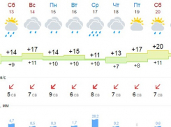 Синоптики городу Камышину  прогнозируют дождливые выходные 