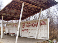 У нас в Камышине что - конкурс по дикарской росписи  автобусных остановок объявили? - камышанка