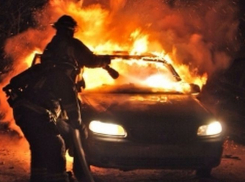 В Камышине на улице Гороховской сгорел автомобиль