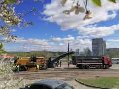 В Камышине набирает темп ремонт улицы Базарова на 3-м городке