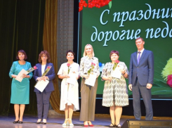 Кого из педагогов Камышина назвали лауреатами премии главы, и кому вручили ключи от квартир по случаю прошедшего профессионального праздника