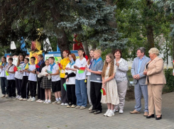 В камышинском загородном лагере «Солнечный» торжественно открыли новую столовую