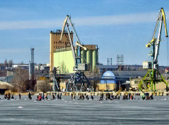 Камышинка бьет все рекорды по количеству рыбаков на мартовском льду