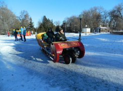 Камышане проигнорировали забавы в городском парке