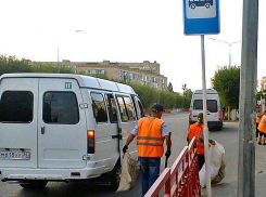 Рабочие «Чистого двора» вышли на уборку Камышина после ливней