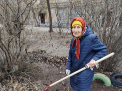 За чистотой в квартале Камышина следит 88-летння бабушка, - камышанка