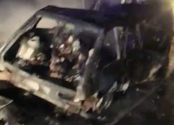 Появилась запись с места смертельного ДТП с двумя трупами на федеральной трассе под Михайловкой (ВИДЕО)