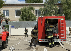 Какие боевые навыки отрабатывали в Камышине в ИК-5 во время условного пожара