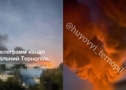 Западная Украина в огне: ВС РФ ударили по складу ГСМ в Тернополе