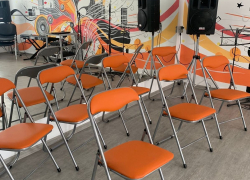 Администрация Камышина показала, на каких стульях и пуфах можно будет сидеть в ДК "Текстильщик" после окончания ремонта