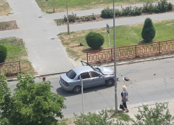 В объектив камышан попало ДТП на улице Некрасова