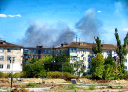 Камышан перепугали клубы дыма, но оказалось, что пожар за Волгой