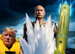 Поцелуй «Посейдона» смоет всё: как Путин схватил Трампа за самое дорогое, и почему «рыжий» не посмеет нажать «красную кнопку», - "Блокнот - Россия"