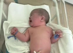 Малыш-богатырь весом больше семи килограммов родился в Волжском 