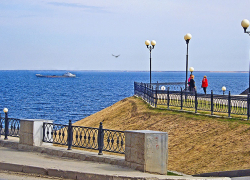 В Камышине начинает работу паром между берегами Волги