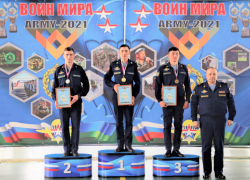 Камышинские десантники поднялись на высшую ступеньку "пьедестала почета" конкурса профессионального мастерства «Воин мира»