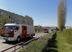 В Камышине жители наблюдают 30 апреля пожарный флешмоб на центральных улицах