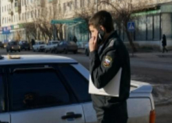 Должник из Камышина оплатил штраф прямо на трассе