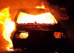 Минувшей ночью в Камышине загорелась "девяносто девятка"