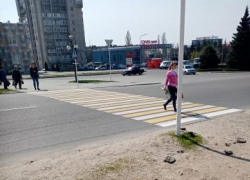 В Камышине будут обновлены свежей краской 60 пешеходных переходов