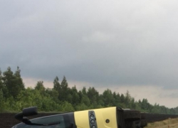 Шесть человек ранены в перевернувшемся на трассе автобусе, ехавшем из Германии в Камышин