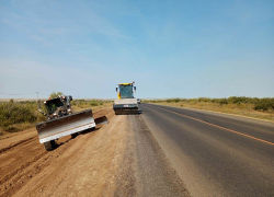 Завершается ремонт дороги между Камышином и Котово