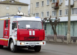 В Камышине вспыхнул гараж