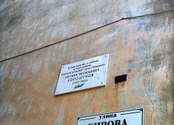 Стена дома такая облезлая, что памятную доску известному камышанину и размещать на ней стыдно, - камышанка