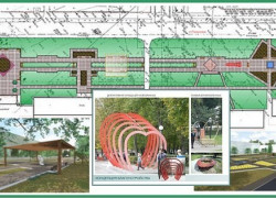 В Камышине начали завозить плитку под благоустройство "аллеи влюбленных" на улицах Ленина и Терешковой