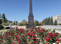 В Камышине благоухают сентябрьские розы