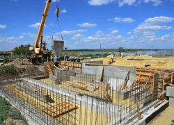 В Камышинском районе строится новое пожарное депо