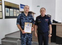 Лучшим начальником караула в УФСИН по Волгоградской области назван камышанин