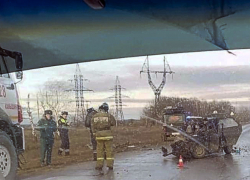 Смерть 40-летней женщины стала результатом лобового столкновения у "барановского" переезда в Камышинском районе 