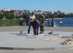 На постамент у Камышинского музея будет водружен памятник Петру Первому - практически на место разрушенных стел в честь 300-летия города
