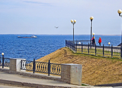 Паромная переправа возобновила свое движение через Волгу в Камышине