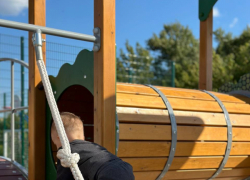 В Камышинском районе в хуторе Торповка появилась новая, современная детская площадка