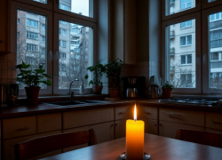 Киев погрузился во мрак: на Украине пропало электричество