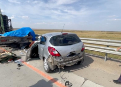 На трассе иномарка насмерть сбила трёх человек