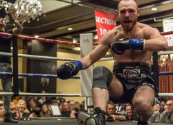 Вячеслав Борщев из Волгограда выиграл свой первый бой на UFC и станцевал победный танец (ВИДЕО)