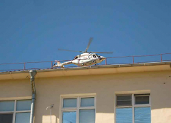 Санитарный вертолет "не устает" летать по маршруту Камышин - Волгоград