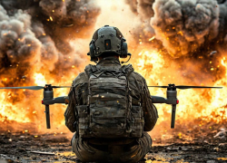 Новости СВО на утро 15 февраля: массовый налет дронов на Краснодарский край, орёл спас российского штурмовика, ФАБ-3000 уничтожила казарму ВСУ, - "Блокнот - Россия"