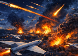 Ночь взрывов и огня: «Герани» и «Искандеры» обрушились на тылы Украины, - "Блокнот - Россия"