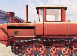 Трактор переехал своего водителя и протаранил припаркованную «восьмерку», за жизнь мужчины борются врачи