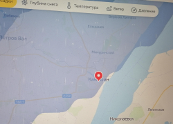 Через час-два Камышин попадает в крупный дождевой фронт