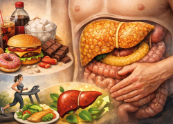 Жирная печень: почему в правом боку стало тесно