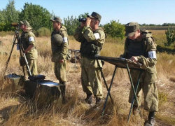 На полигоне в Волгоградской области прошел сбор молодых лейтенантов